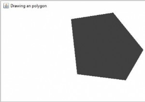 जावा का उपयोग करके ओपनसीवी में बहुभुज कैसे बनाएं? 