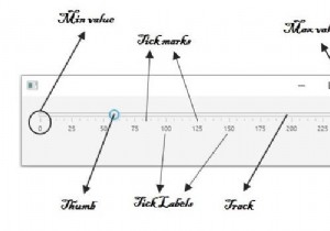 कैसे दो अंगूठे के साथ JavaFX स्लाइडर बनाने के लिए? 