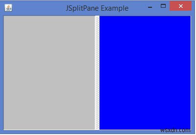 हम जावा में JSplitPane के लिए पृष्ठभूमि रंग कैसे सेट कर सकते हैं? 