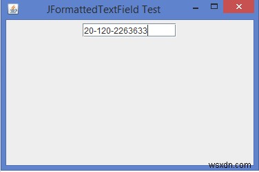 जावा में JTextField और JFormattedTextField के बीच क्या अंतर हैं? 