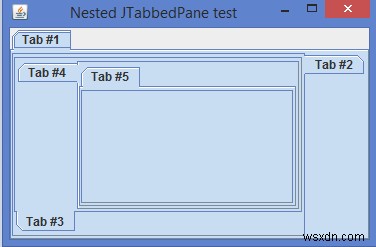 हम जावा में एक JTabbedPane में एकाधिक टैब कैसे सम्मिलित कर सकते हैं? 