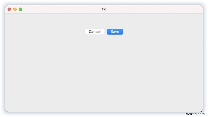 MacOS में टिंकर बटन को कैसे हाइलाइट करें? 