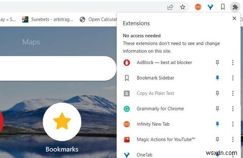 Google क्रोम में बुकमार्क साइडबार कैसे जोड़ें 