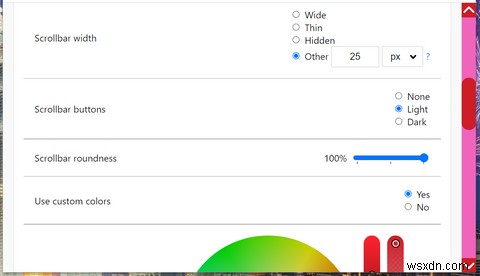 कस्टम स्क्रॉलबार के साथ Google क्रोम में स्क्रॉलबार को कैसे अनुकूलित करें 