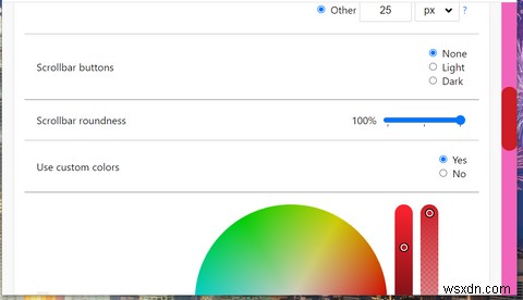 कस्टम स्क्रॉलबार के साथ Google क्रोम में स्क्रॉलबार को कैसे अनुकूलित करें 