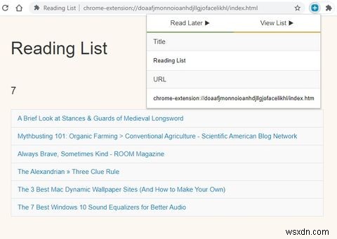 आपकी पठन सूची प्रबंधित करने के लिए 8 क्रोम एक्सटेंशन