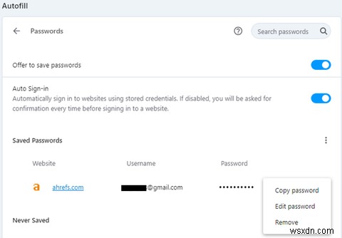 Chrome, Firefox, Edge, और Opera में अपने सहेजे गए पासवर्ड कैसे देखें और हटाएं