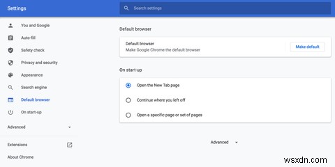 Chrome को अपना डिफ़ॉल्ट ब्राउज़र कैसे बनाएं