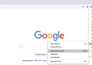 क्रोम में कुकीज़ और कैशे कैसे साफ़ करें 