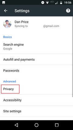 Android पर क्रोम के लिए 7 आवश्यक गोपनीयता सेटिंग्स
