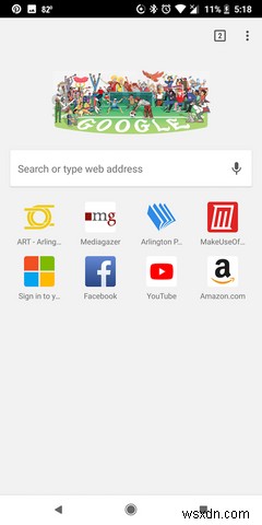Android पर Chrome में अपने लिए लेख कैसे निकालें