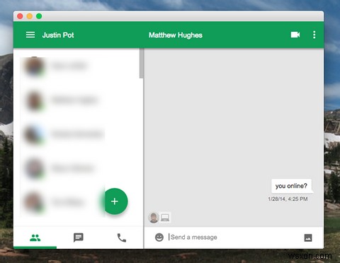 किसी ने आखिरकार Google Hangouts को डेस्कटॉप पर बेहतर बना दिया 