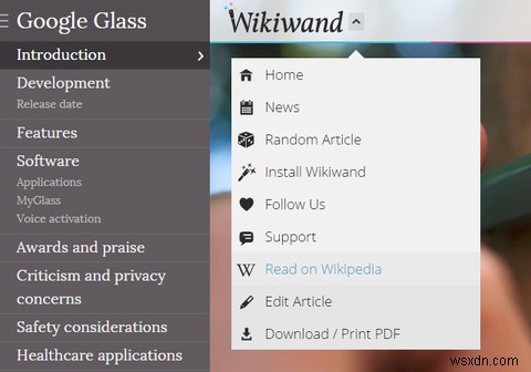 Wikiwand के साथ हर दिन कुछ नया सीखें 