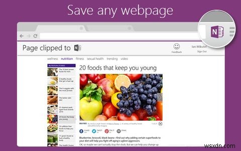 अपने वेब पसंदीदा को Chrome के लिए OneNote Clipper के साथ नोट्स के रूप में सहेजें