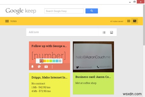 क्रोम के लिए Google Keep:त्वरित नोट लेने के लिए आपका इन-ब्राउज़र समाधान 