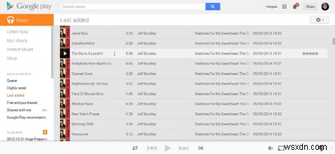 Google Play - संगीत पर अपलोड करने के लिए अपने ब्राउज़र का उपयोग करें 