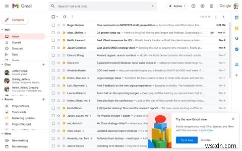 Gmail को एक नया रूप दिया जा रहा है:यहाँ क्या बदल रहा है
