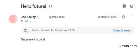 इसे भेजने में देरी करने के लिए जीमेल में ईमेल कैसे शेड्यूल करें 