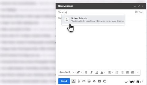 Gmail में समूह ईमेल कैसे बनाएं