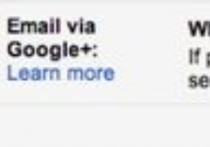 Google Apps ईमेल को Google+ विकल्पों के माध्यम से जोड़ता है, पेज व्यवस्थापकों को इसका उपयोग करने के लिए ऑप्ट इन करना होगा