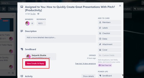 कैसे SendBoard Trello पर ईमेल करना आसान बनाता है 