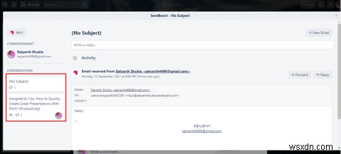 कैसे SendBoard Trello पर ईमेल करना आसान बनाता है 