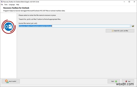 पुनर्प्राप्ति टूलबॉक्स का उपयोग करके Microsoft Outlook में दूषित PST और OST फ़ाइलों की मरम्मत कैसे करें 