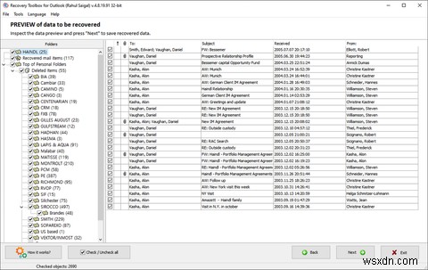 पुनर्प्राप्ति टूलबॉक्स का उपयोग करके Microsoft Outlook में दूषित PST और OST फ़ाइलों की मरम्मत कैसे करें 