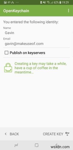 OpenKeychain का उपयोग करके Android पर एन्क्रिप्टेड ईमेल कैसे भेजें 