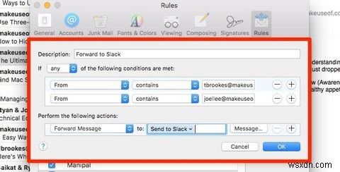 6 Apple मेल आपके लिए ईमेल से निपटने के नियम