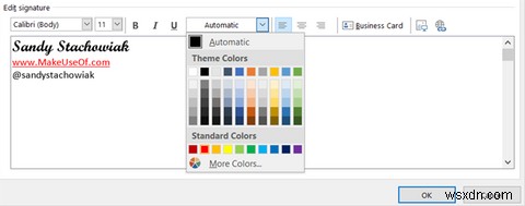 माइक्रोसॉफ्ट आउटलुक में हस्ताक्षर कैसे जोड़ें और बदलें 
