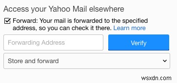 Yahoo के पास फिर से मेल अग्रेषण है:इसे वापस कैसे चालू करें 