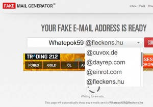 डिस्पोजेबल ईमेल पतों के लिए 5 ऑनलाइन स्रोत 