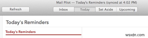 कार्य-उन्मुख ईमेल ऐप मेल पायलट Mac OS X पर आता है