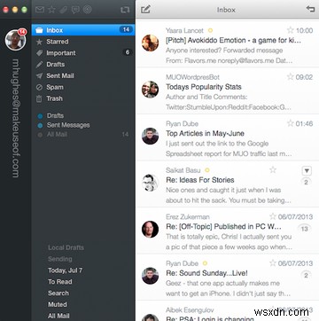 मैक ओएस एक्स के लिए एयरमेल ईमेल को फिर से सुंदर बना रहा है 