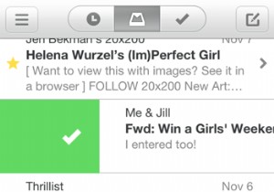 IPhone के लिए मेलबॉक्स के साथ अपने इनबॉक्स बॉक्स को शून्य पर ले जाएं 