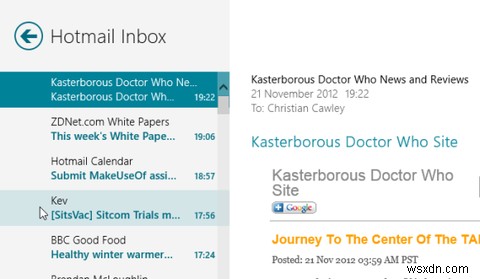 ईमेल आधुनिक हो जाता है:तीन विंडोज 8 ईमेल ऐप्स 