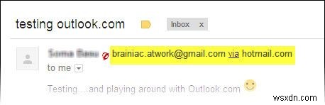 Gmail को छोड़े बिना Outlook.com के साथ कैसे खेलें 