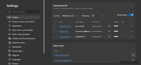 माइक्रोसॉफ्ट एज को कैसे ठीक करें जब यह पासवर्ड सेव नहीं कर सकता 