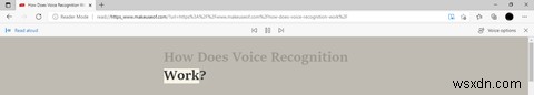 माइक्रोसॉफ्ट एज में जोर से पढ़ने की सुविधा को कैसे सेट और प्रबंधित करें