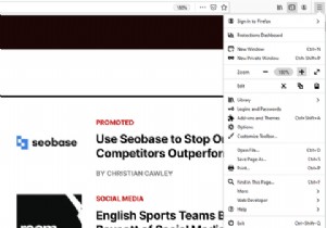 फ़ायरफ़ॉक्स में फ़ॉन्ट आकार कैसे बढ़ाएं या घटाएं 