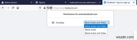 फ़ायरफ़ॉक्स में ऑटोप्ले को कैसे ब्लॉक या अनुमति दें 