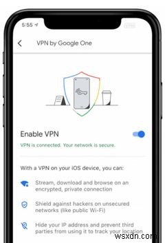 अब आप अपने iPhone पर Google One VPN का उपयोग कर सकते हैं। ऐसे 
