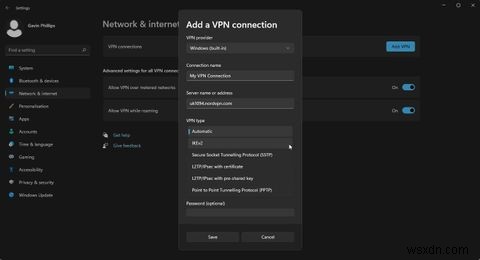 Windows 11 में VPN कैसे सेट करें