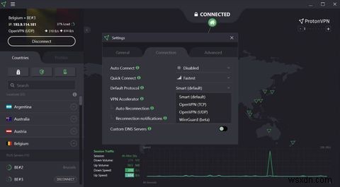 ProtonVPN पर वायरगार्ड कैसे सक्षम करें