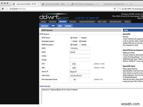 DD-WRT का उपयोग करके अपना खुद का VPN सर्वर कैसे सेट करें