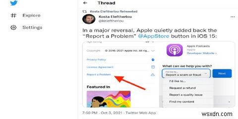 ऐप्पल ने नई रिपोर्ट एक समस्या बटन के साथ ऐप स्टोर घोटालों का सामना किया 