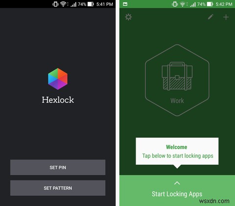 Hexlock का उपयोग करके Android पर व्यक्तिगत ऐप्स को कैसे लॉक करें 