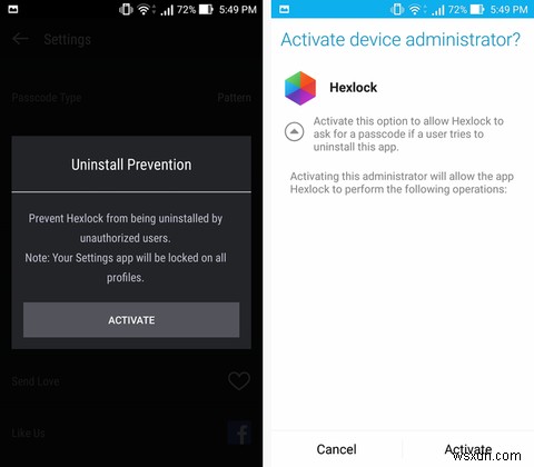 Hexlock का उपयोग करके Android पर व्यक्तिगत ऐप्स को कैसे लॉक करें 