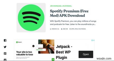 Spotify प्रीमियम घोटाले:बचने के लिए नि:शुल्क प्रीमियम खाते और ऐप घोटाले